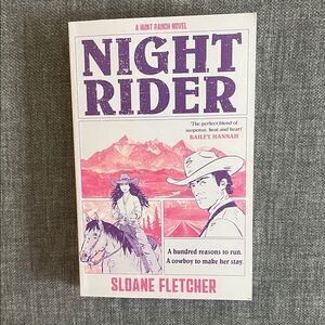 Night Rider • Sloane Fletcher Paperback Book